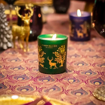 Large Glass Candle - Wild Berry & Bramble - Image 2