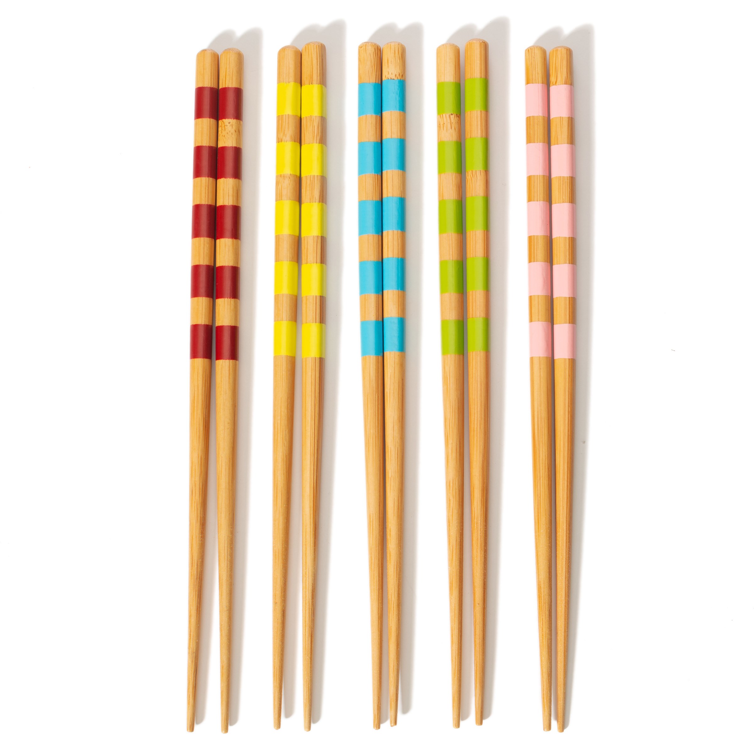 Striped Bamboo Chopsticks