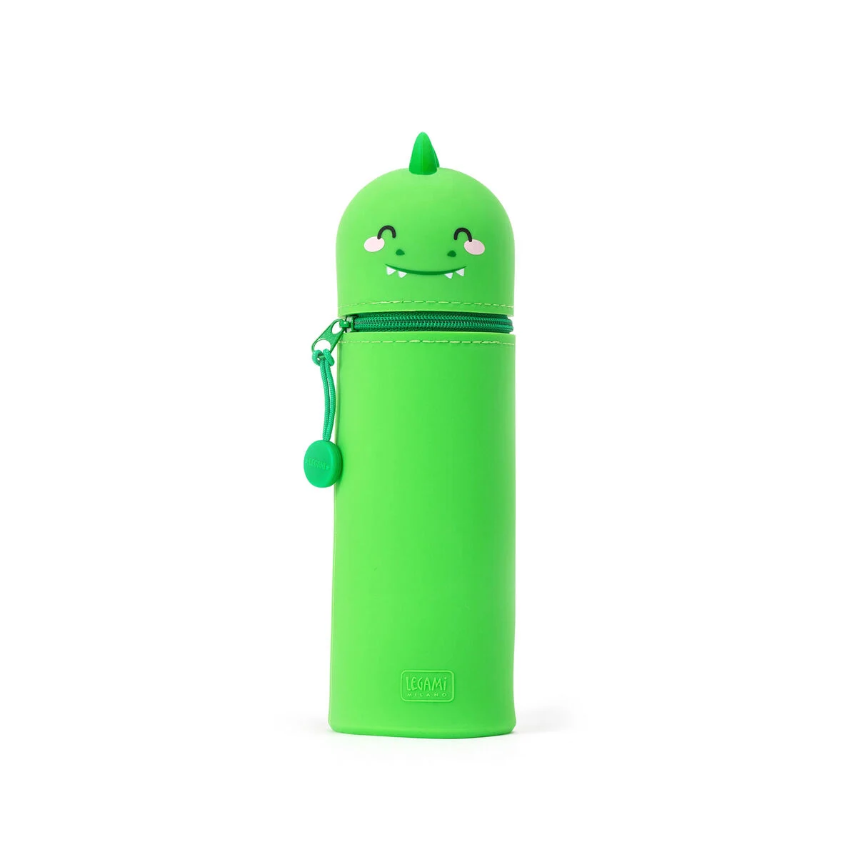 2-in-1 Silicone Pencil Case - Dino