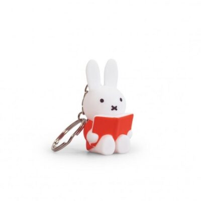 Miffy Book Keyring - Red