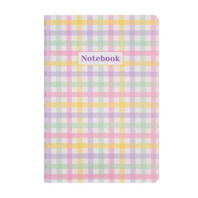 Gingham Check A5 Notebook