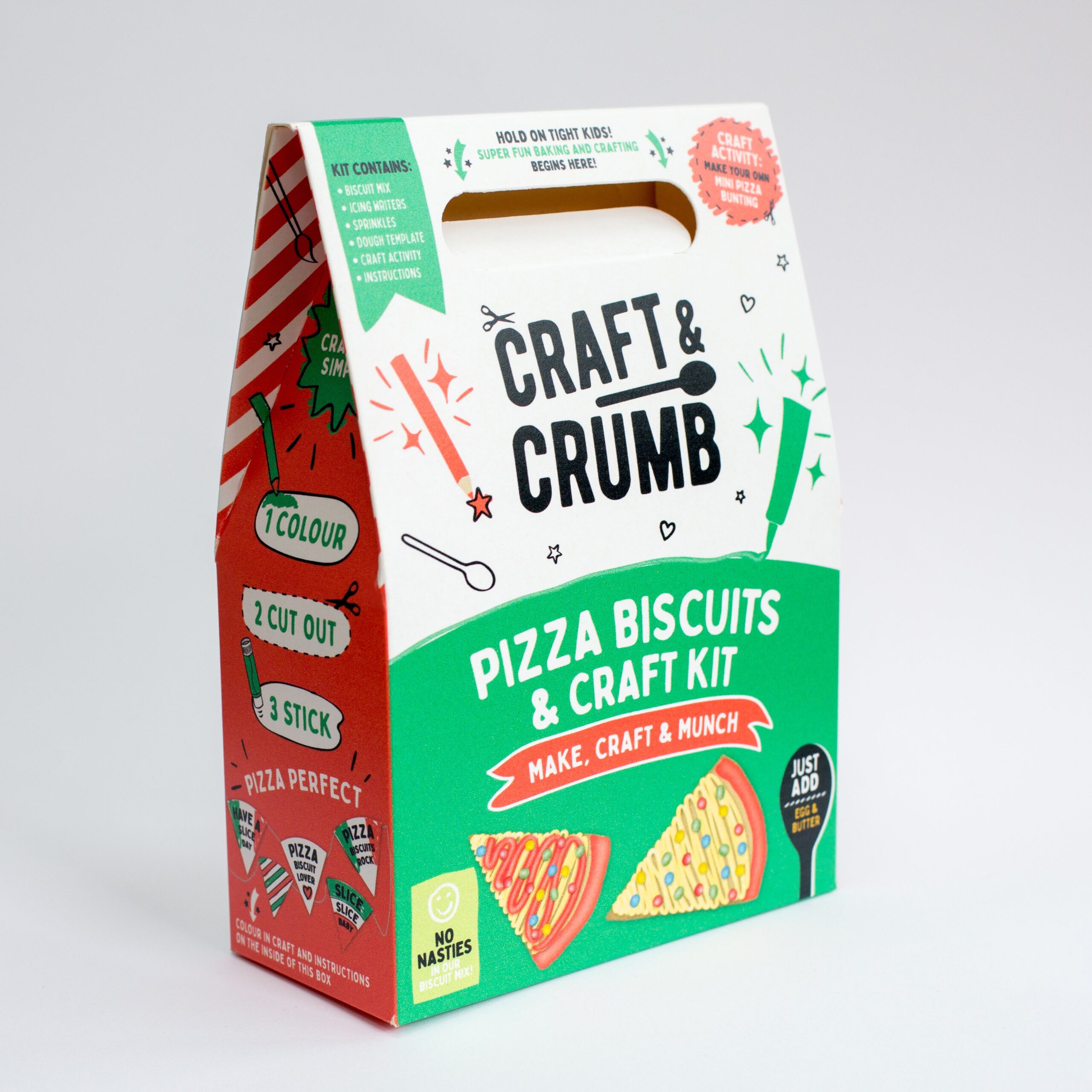 Mini Pizza Biscuit and Craft Kit