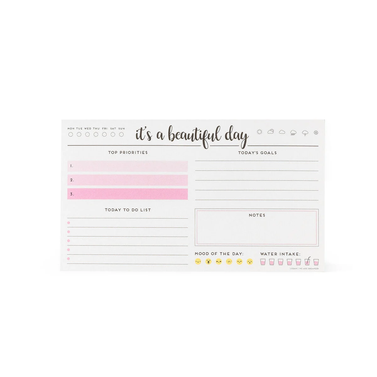 Beautiful Day Notepad