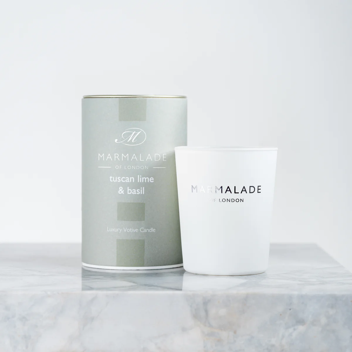 Votive Candle - Tuscan Lime & Basil