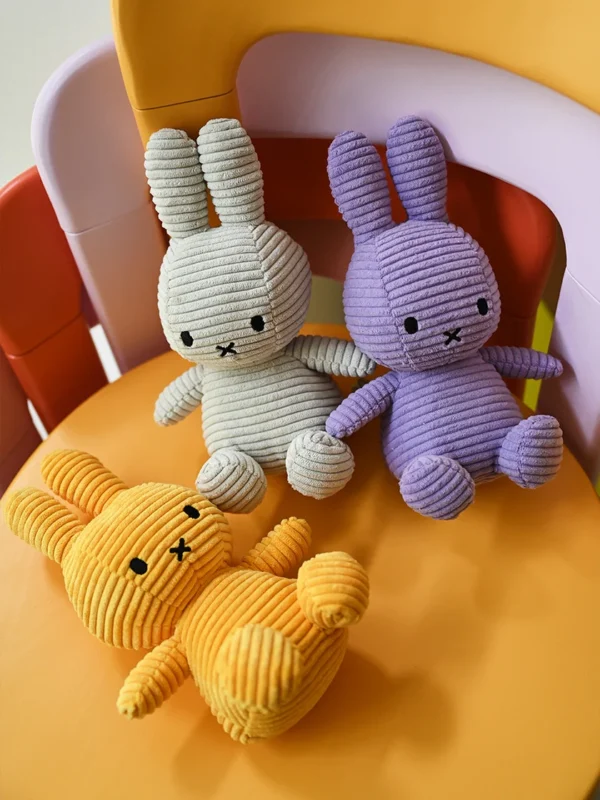 Miffy Corduroy ECO Yellow 23cm - Image 4