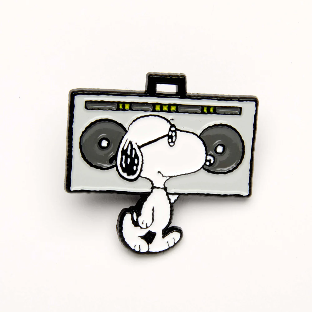 Peanuts Pin - Boombox