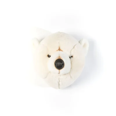 Basile The Polar Bear Wall Head