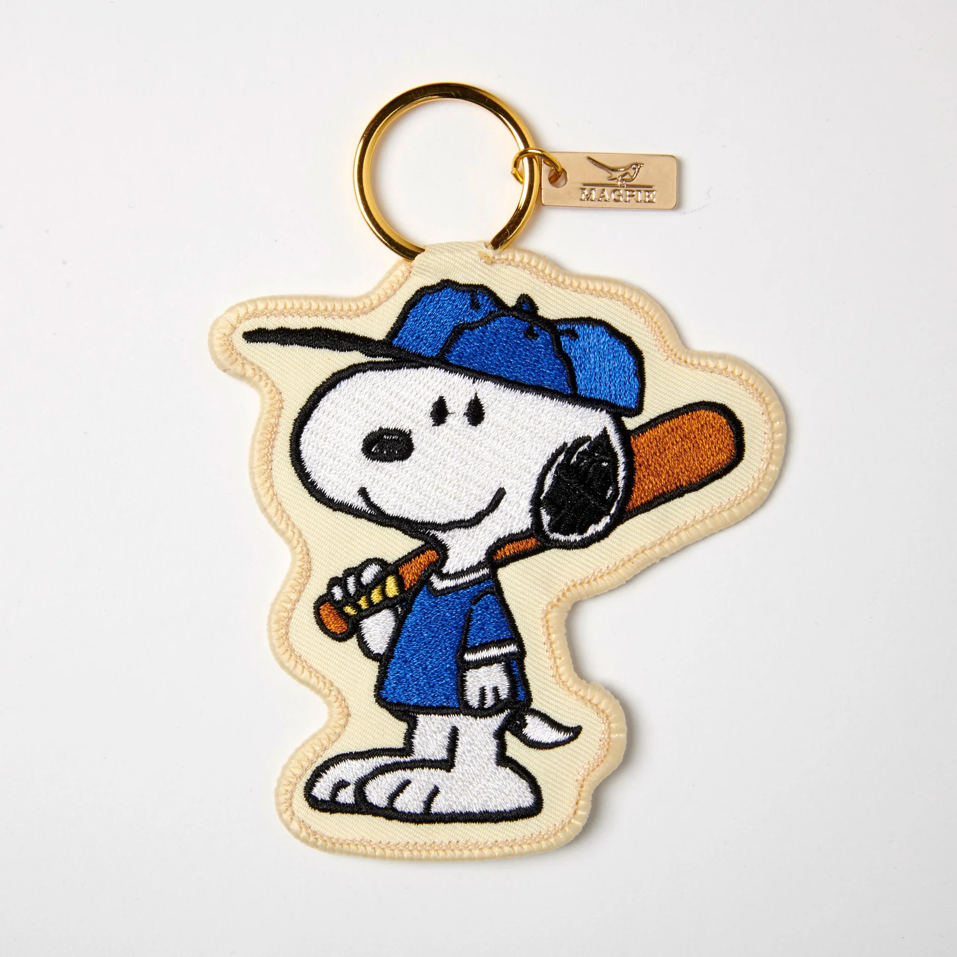Peanuts Home Run Key Charm