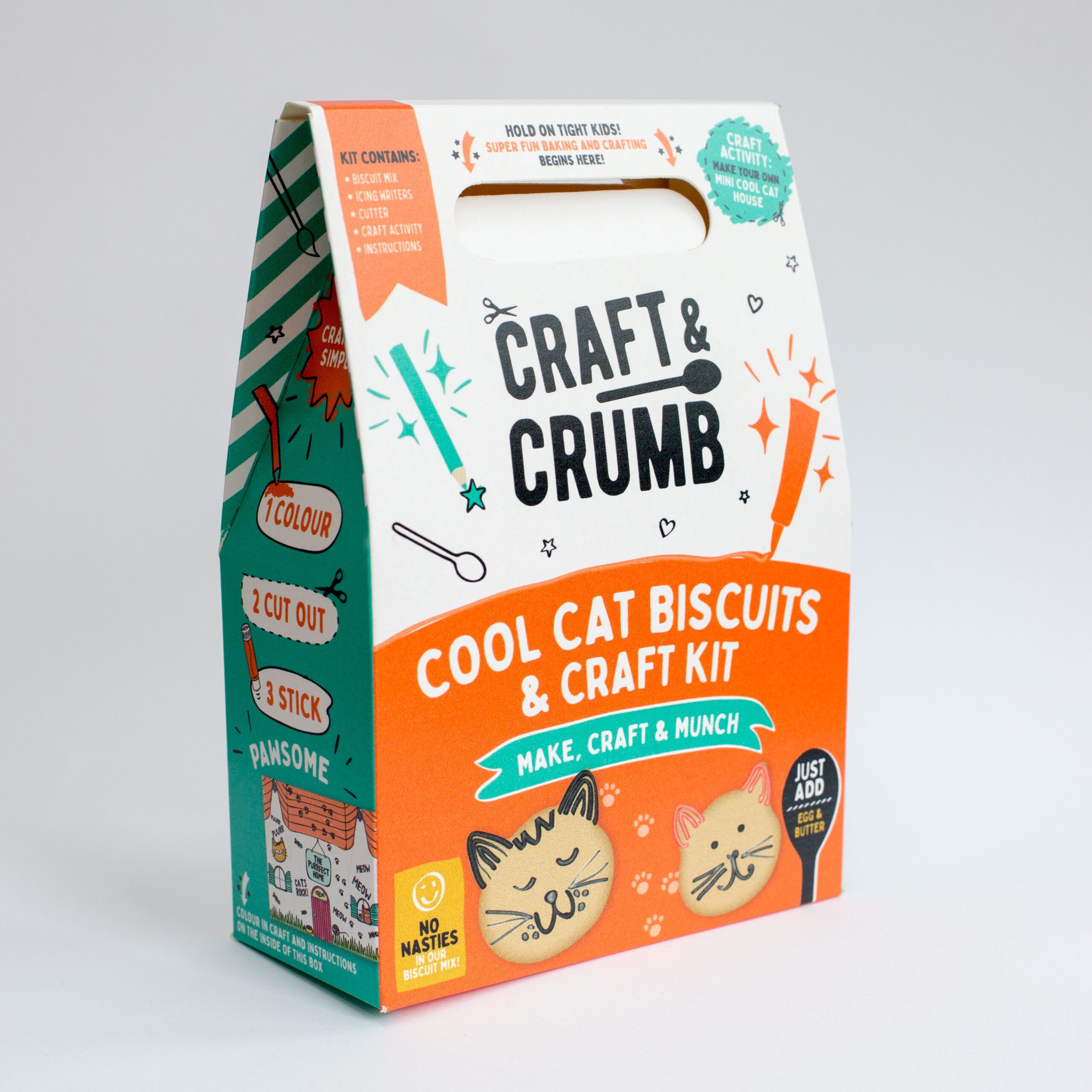 Cool Cats Bake & Craft Kit