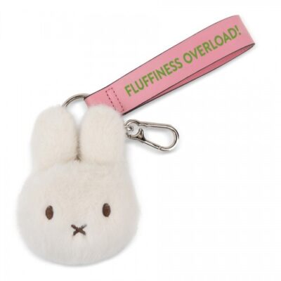 Miffy ECO Fuzzy Cream Bag Charm
