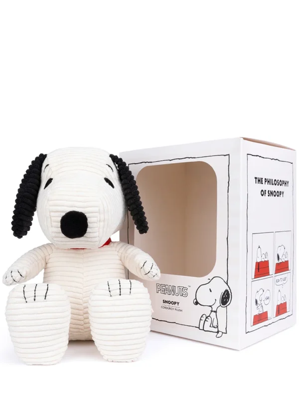 Snoopy ECO Corduroy Cream In Gift Box 27cm - Image 8
