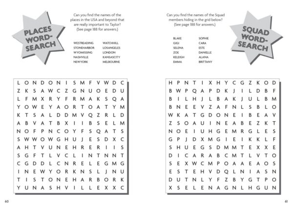 Taylor Swift Activity Book - Image 3