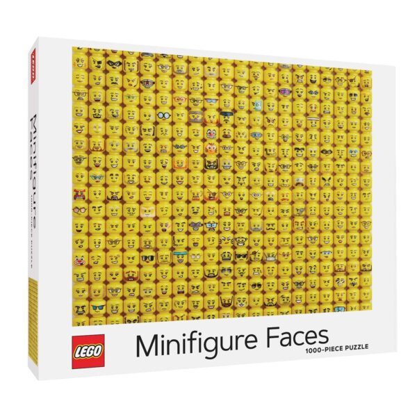 Lego Mini Faces 1000 Piece Jigsaw
