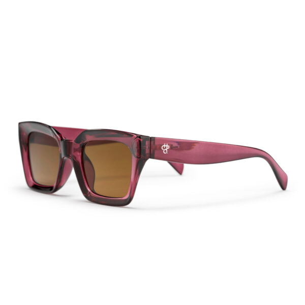 Anna - Burgundy - Sunglasses - Image 2