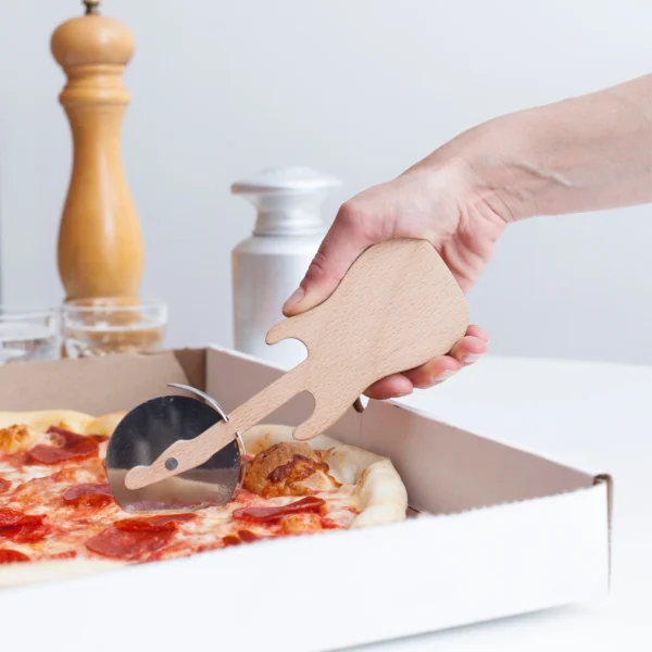 Rockin' Guitar Pizza Cutter - Image 2
