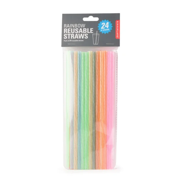 Rainbow Reuseable Straws - Image 2
