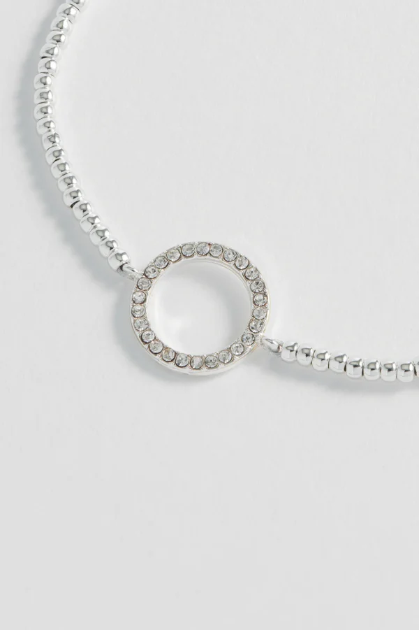 Cz Circle Bracelet - Image 4