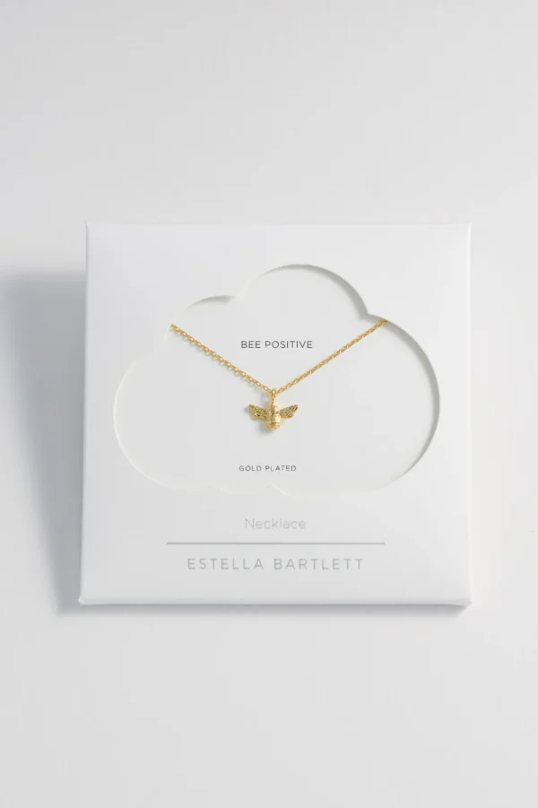 Gold Bee Necklace