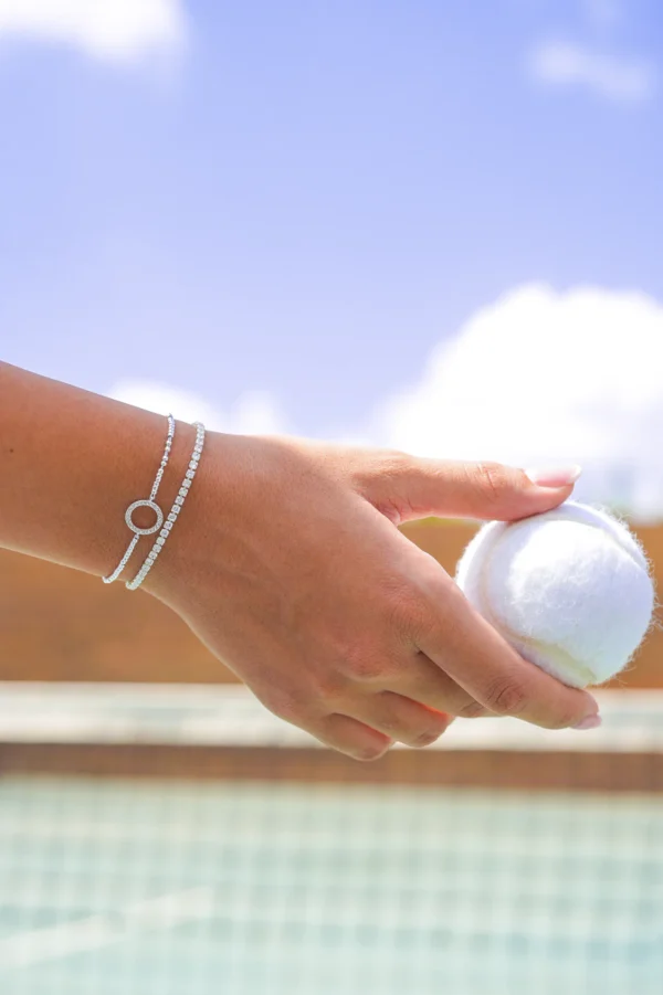 Cz Circle Bracelet - Image 5