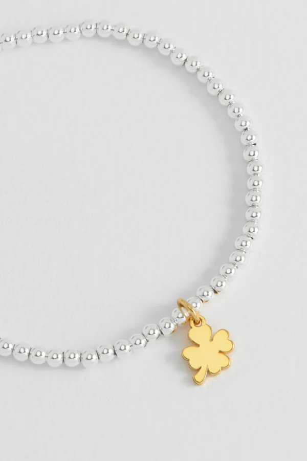 Lucky Clover Charm Bracelet - Image 3