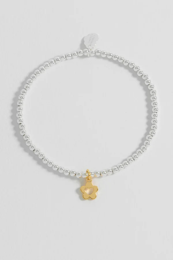 You're The Best Flower & Heart Bracelet - Image 3