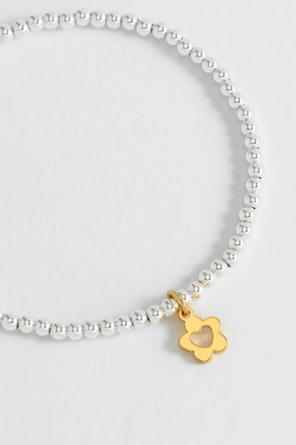 You're The Best Flower & Heart Bracelet - Image 4
