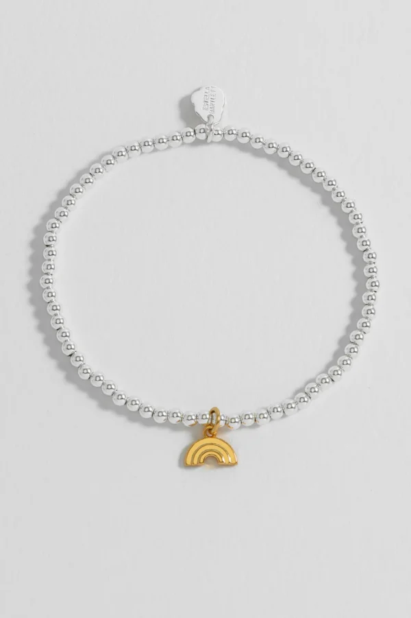 Gold Rainbow Charm Bracelet - Image 3