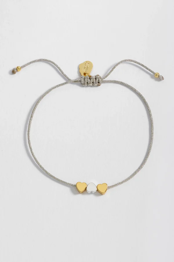 Triple Heart Macrame Bracelet - Image 3