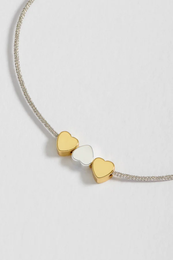 Triple Heart Macrame Bracelet - Image 4