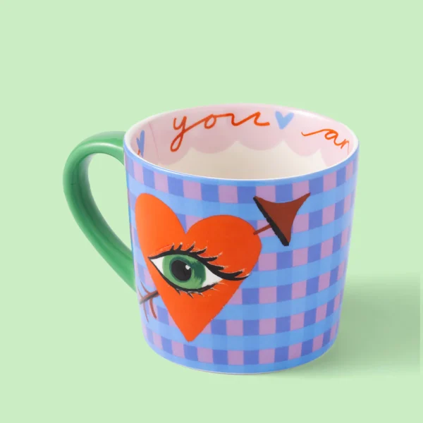You Are Amazing Heart Eye Mug - Image 3
