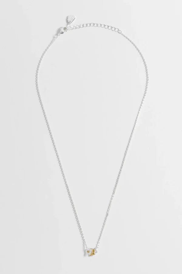 Trio Flower Bead Necklace - Image 3