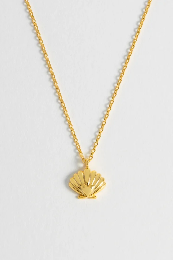 Scallop & Heart Necklace - Image 4