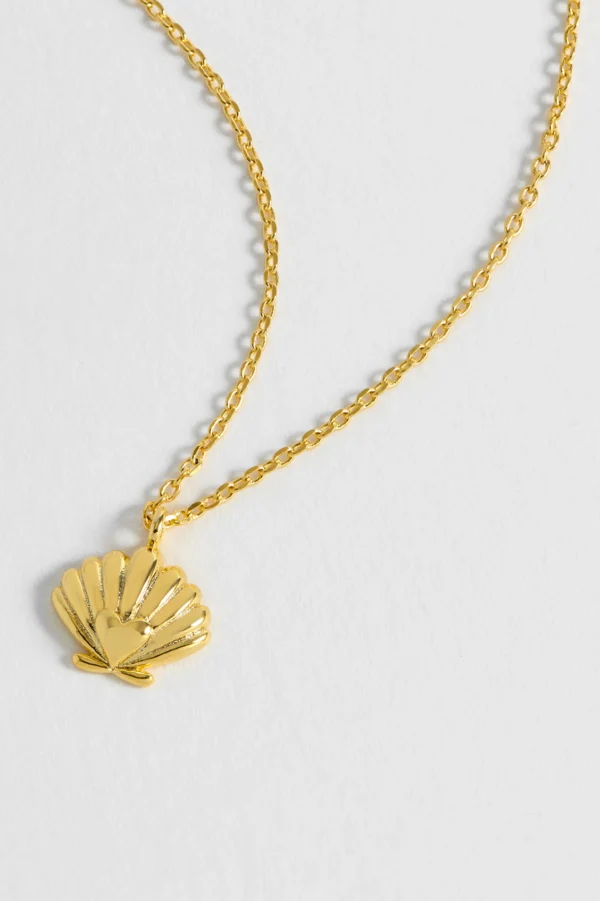 Scallop & Heart Necklace - Image 5