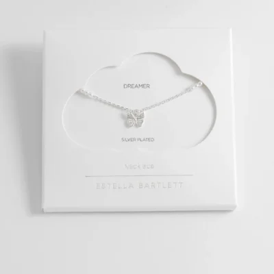Butterfly & Pearl Necklace
