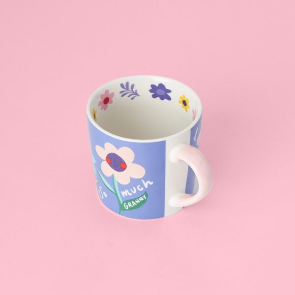 Granny Love You Floral Mug - Image 3
