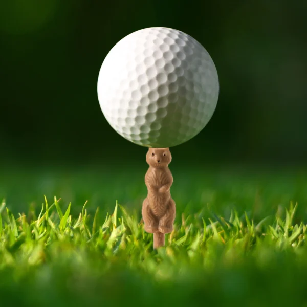 Gopher The Caddy Golf Tee - Image 2