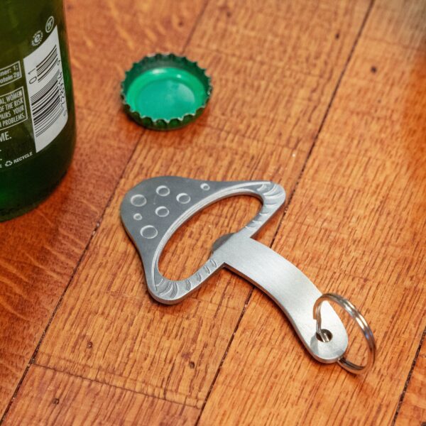 Mushroom Keychain Bottle Opener - Image 2