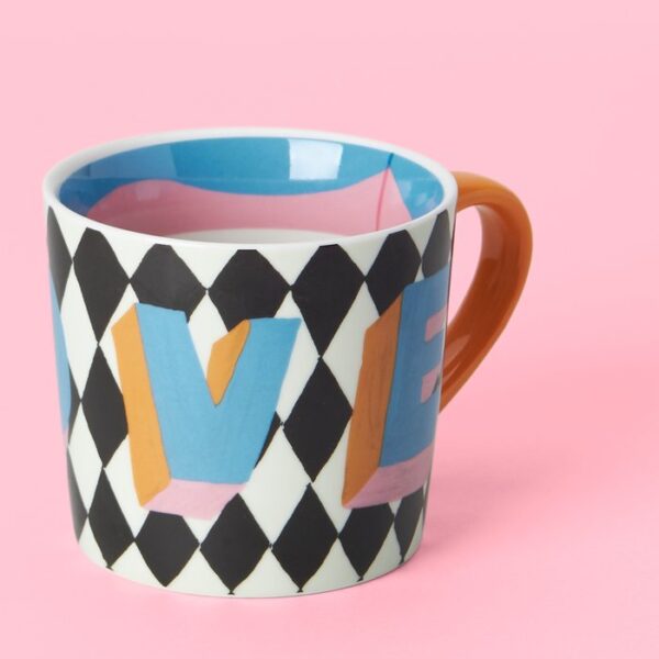 Love Harlequin Mug - Image 3