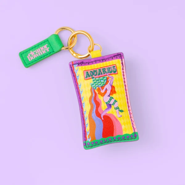 Aquarius Keyring