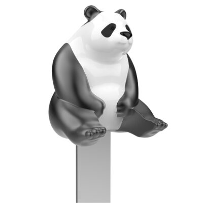 Black & White Panda Bookmark