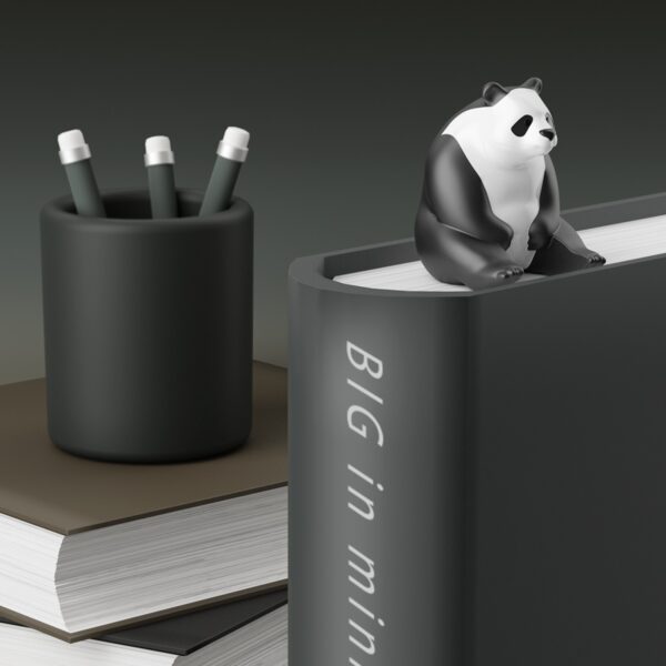 Black & White Panda Bookmark - Image 7