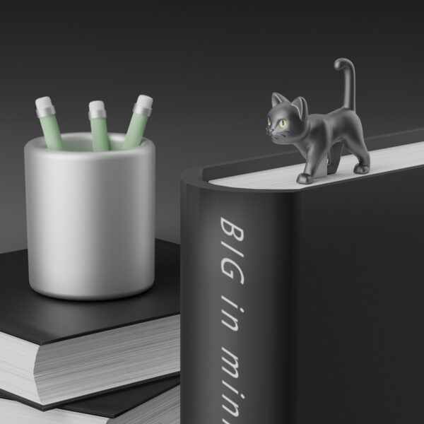 Black Cat Bookmark - Image 7