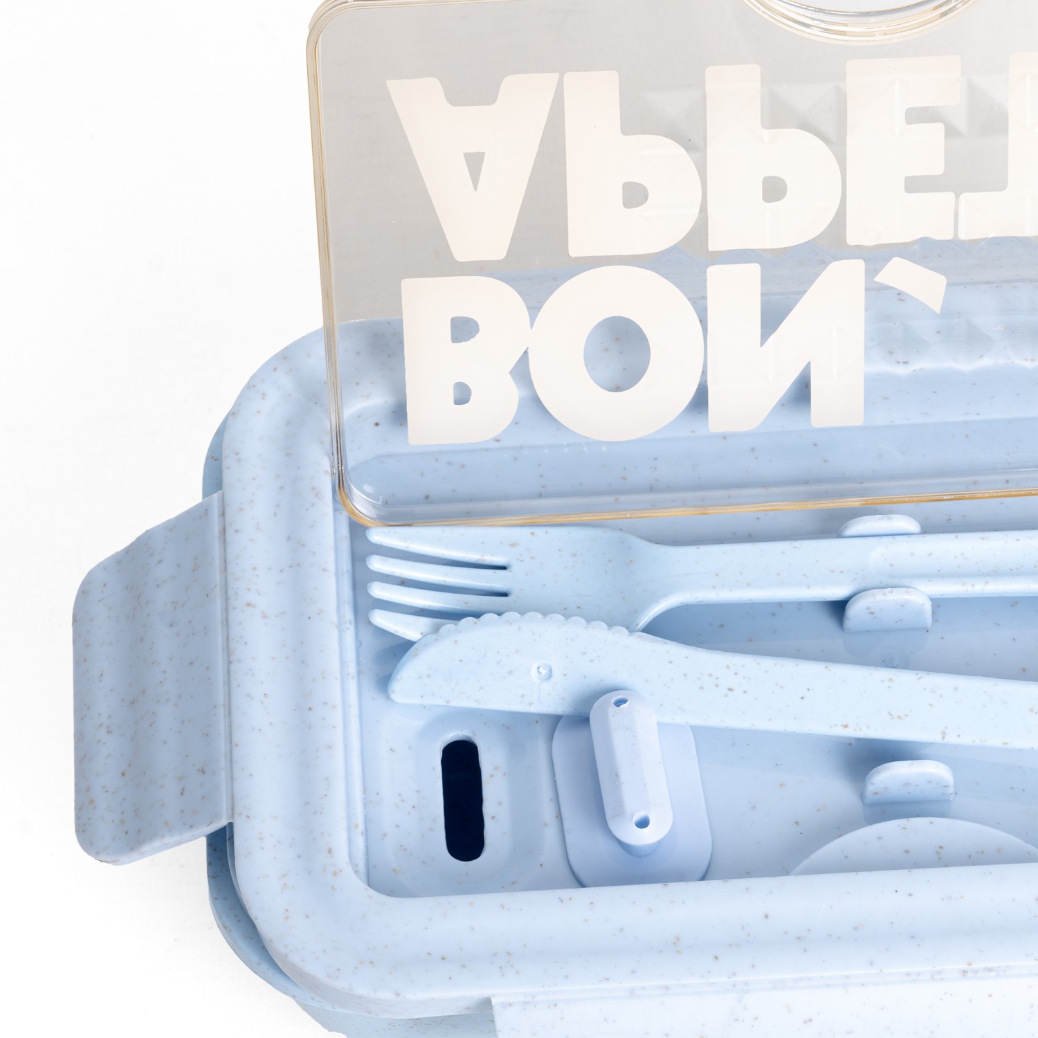 Bon Appetit Lunch Box - Light Blue - Image 2