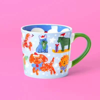 Christmas Dog Mug