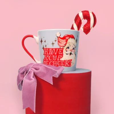 Cup Of Cheer Santa Mug