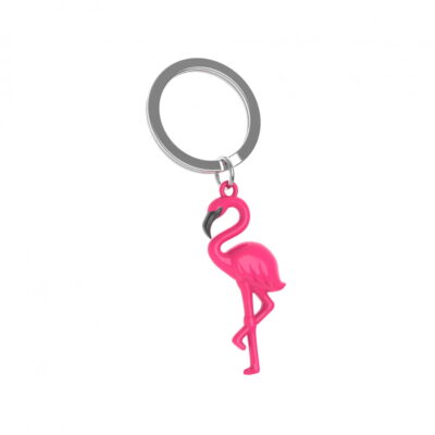 Flamingo Keyring