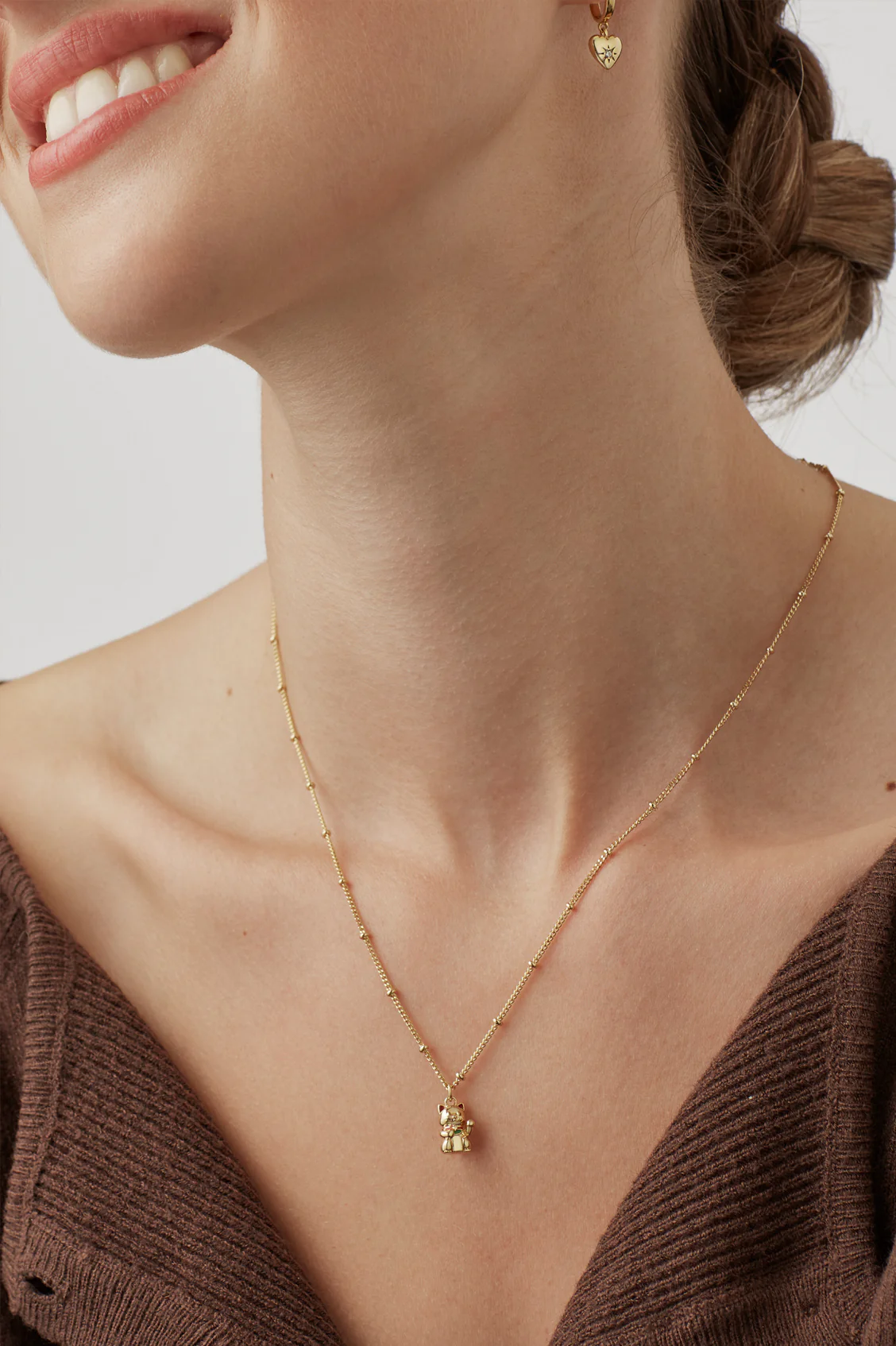 Lucky Cat Necklace - Image 6