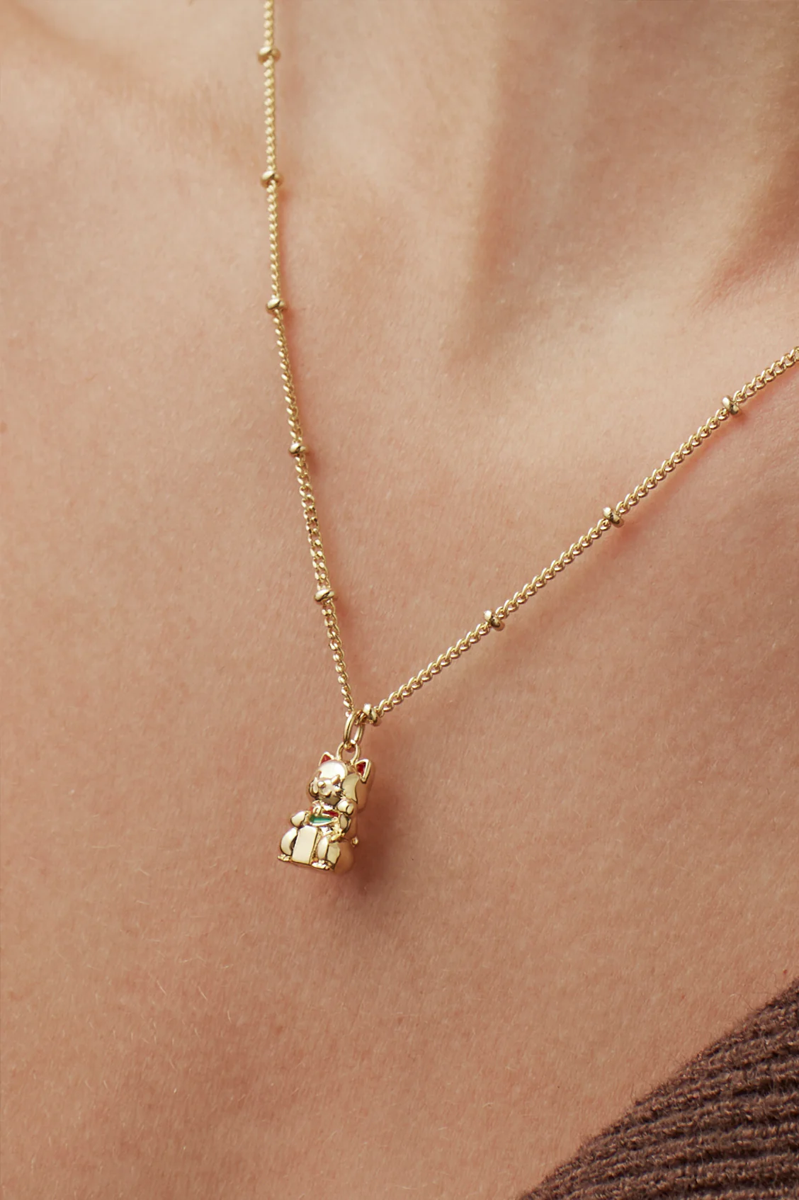 Lucky Cat Necklace - Image 5