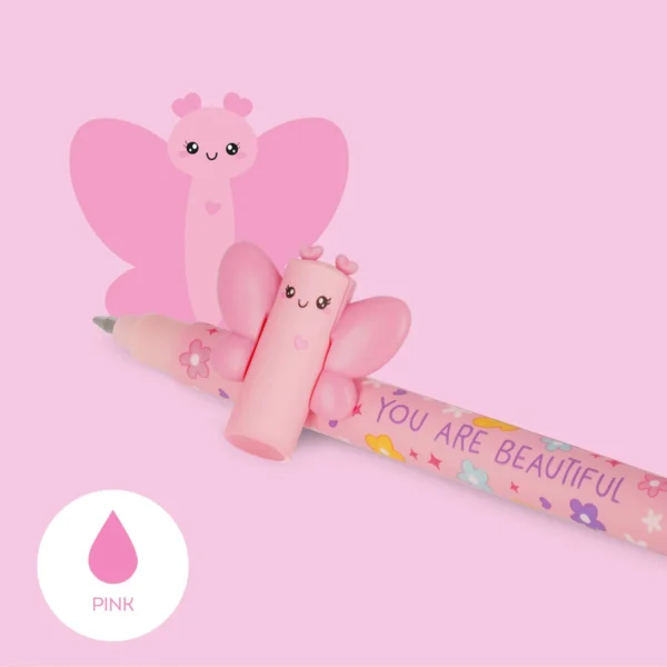 Erasable Gel Pen - Butterfly - Image 2
