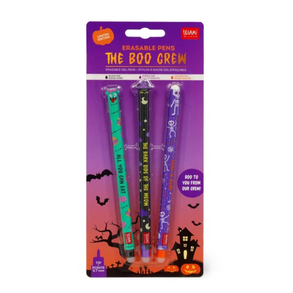 Boo Crew Set Of 3 Erasable Pens - Image 12
